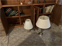Two Lamps, Books, and Miscellaneous