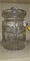 WATERFORD CRYSTAL LIDDED CANDY JAR