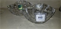 2 WATERFORD CRYSTAL NUT DISHES