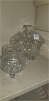 2 WATERFORD CRYSTAL DISHES