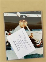 Autographed Picture Of Tom Tresh NY Yankees