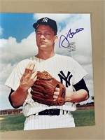 Autographed Picture Of Jim Bouton NY Yankees