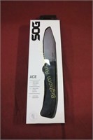 New SOG Hunting Knife ACE Model 3.8"