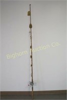 Vintage Bamboo 91" Dishing Rod w/ Penn Senator