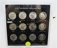Susan B. Anthony Uncirculated Coin Collection