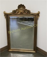 Framed Beveled Mirror Approx. 28" x 42"