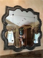 Large Framed Mirror Approx. 64 1/2" x 64 1/2"
