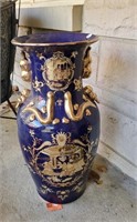 Large Oriental style urn or vase, modern