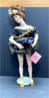 Ballerina porcelain doll