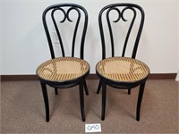 2 Vintage Thonet Radomsko Bentwood Chairs (No Ship