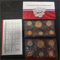 1987 US Mint Set D & P