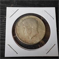 1964d Kenedy Half Dollar 90% Silver