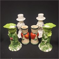 3 Sets Taper Candle Holders
