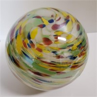 Unique Art GLASS HQT Hand Made Glass Globe Ball