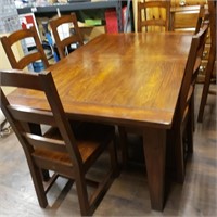 The Irish Collection Dining Table And (6) Chairs