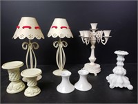 (8) Decorative Candle Holders