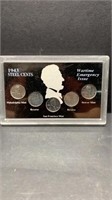 1943 Steel Cent set