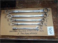 5 Craftsman Wrenches