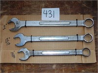 3 Barcalo Combination Wrenches