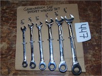 6 Gearwrench Ratcheting Wrenches