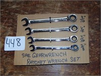 SAE Gearwrench Ratcheting Wrenches