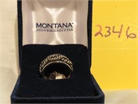 Montana Silver Twisted Rope Ring Size 7