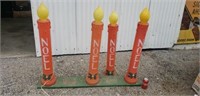 Noel Candle Stick Blow Molds