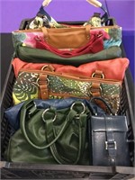 Miscellaneous handbags and jewelry case