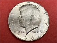1967 Kennedy Silver Half Dollar