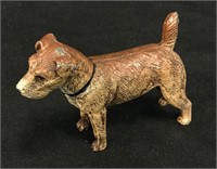 Antique German Cast Metal Terrier