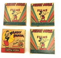 3 Vintage Disney Mickey Mouse Movies Plus Extra