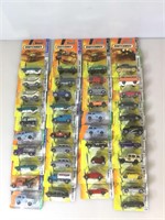 40 Matchbox die cast vehicles , all new in