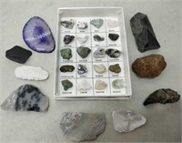 mineral and stone collection