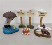 6 winnie the pooh collectibles