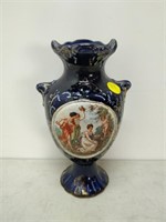 Very old cobalt english vase