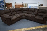 Brown Sectional Sofa / Recliners