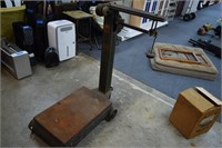 Fairbanks Scales Freight Scale w/ Weights