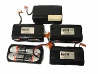 Five Rechargeable Batteries