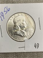 1956 Franklin Half Dollar