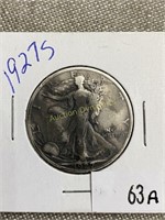 1927s Walking Liberty Half Dollar