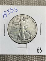 1933s Walking Liberty Half Dollar