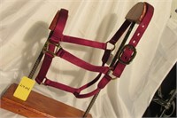 Nylon Horse Halter by Reinsman Burgundy