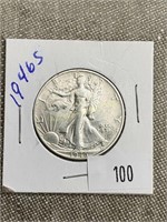1946s Walking Liberty Half Dollar