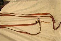 7\'x 1\" Leather Training Reins