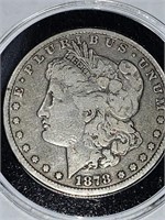 1878 CC MORGAN SILVER DOLLAR VF