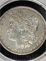 1883 MORGAN SILVER DOLLAR 0 A/U