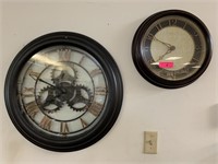 2PC WALL CLOCK LOT / STERLING NOBLE MORE
