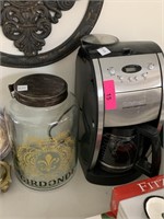CUISINART COFFEE MAKER / GIRDONDE JAR