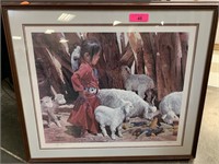 SIGNED & NUMBERED FRAMED PRINT RAY SWANSON