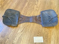 Confederate Saddle Bags from the Shenandoah Valley